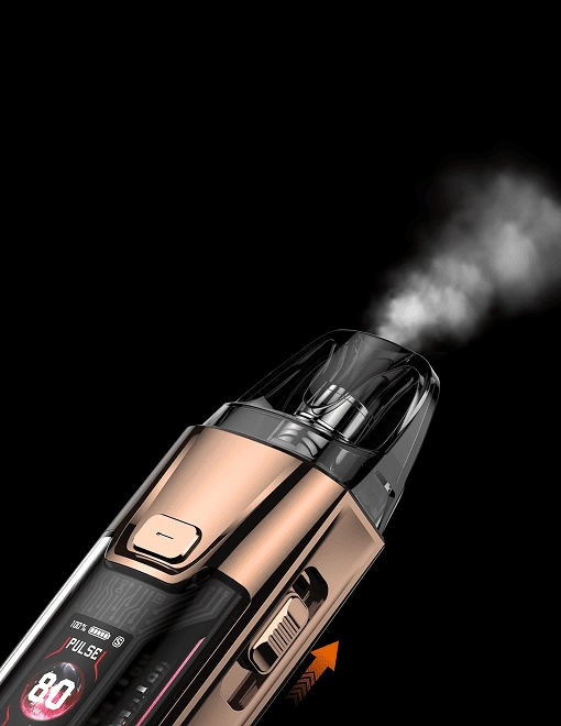 Vaporesso LUXE XR MAX 2 – adjustable airflow vape allowing seamless transition between MTL and DTL vaping styles.