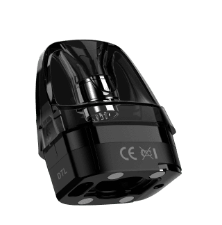 The LUXE XR DTL Pod, an empty pod compatible with GTX coils, turning your device into a versatile gtx coil vape.