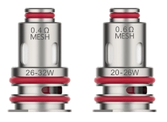 The GTX 0.6Ω Mesh Coil, a versatile RDL option that works perfectly with the longest lasting vape battery for extended enjoyment.